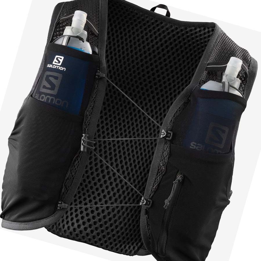 Salomon ACTIVE SKIN 8 Running Packs Férfi Fekete | HU 2537FDN